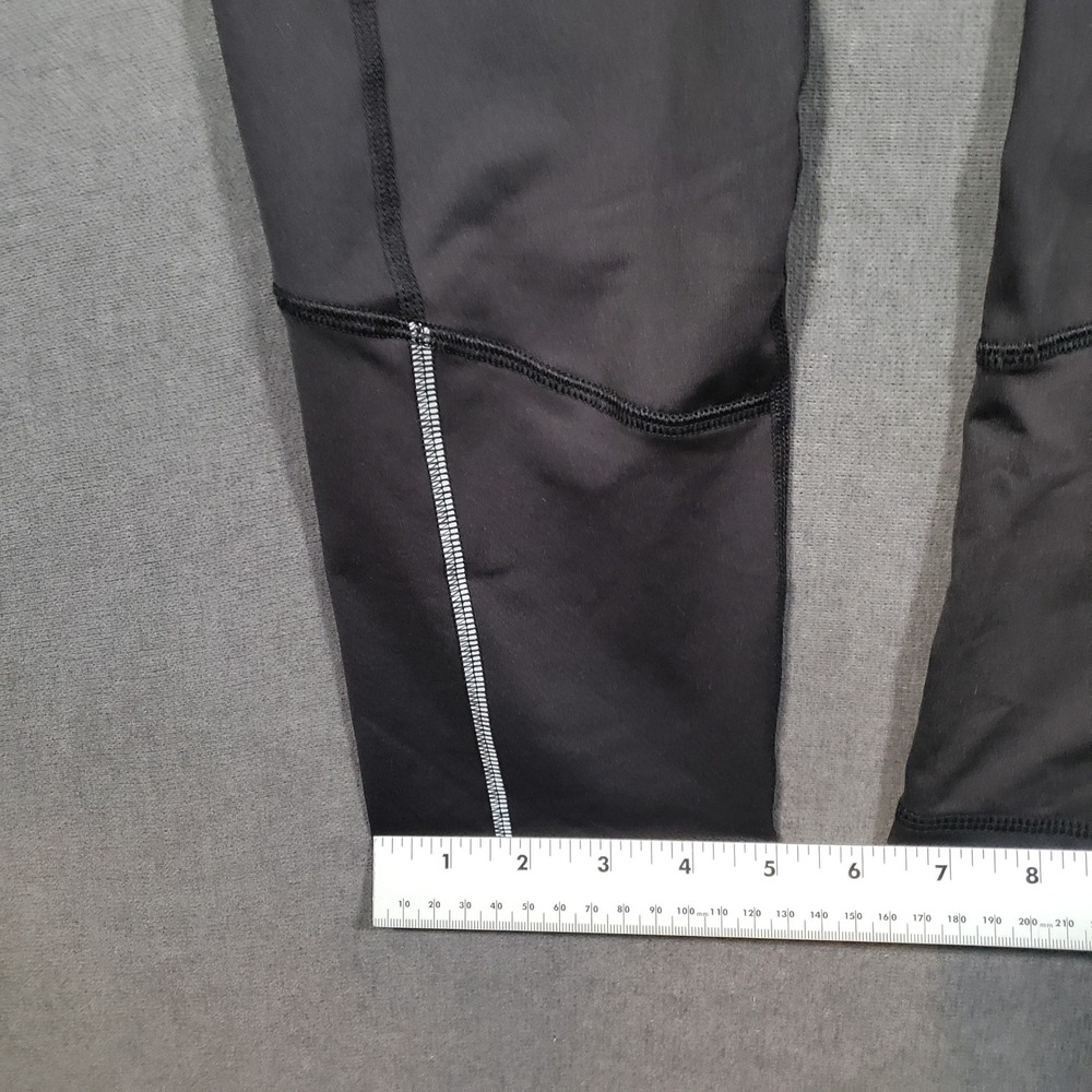 Old Navy Active Leggings Womens Medium Black Go-Dry Compression Reflective - Picture 7 of 11